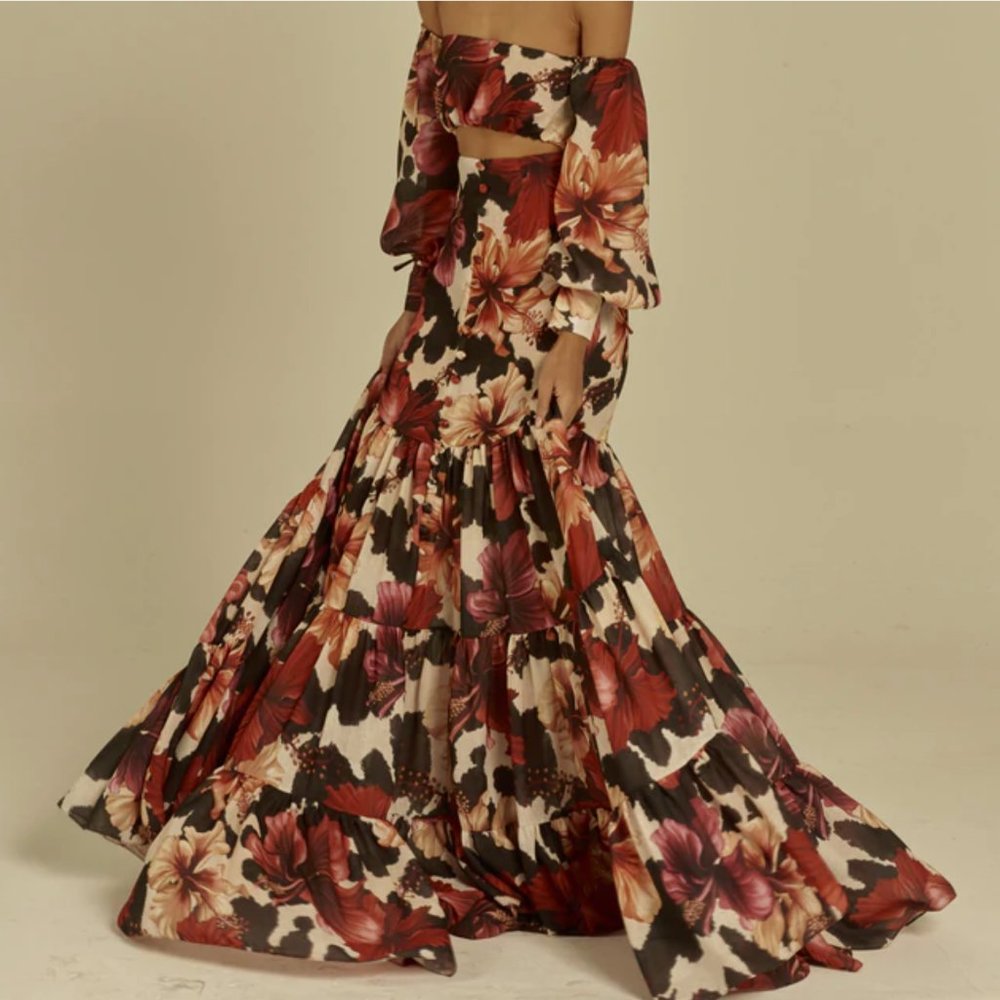Rebaño Floral Maxi Dress